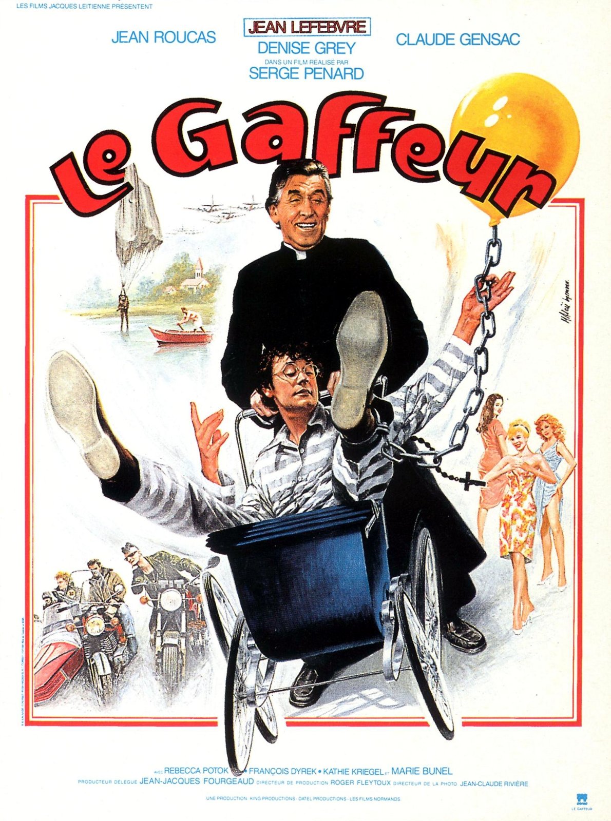 affiche du film Le Gaffeur