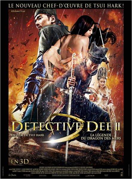 affiche du film Detective Dee 2 : La Légende du Dragon des Mers