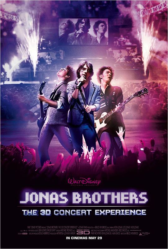 affiche du film Jonas Brothers: le concert événement 3D