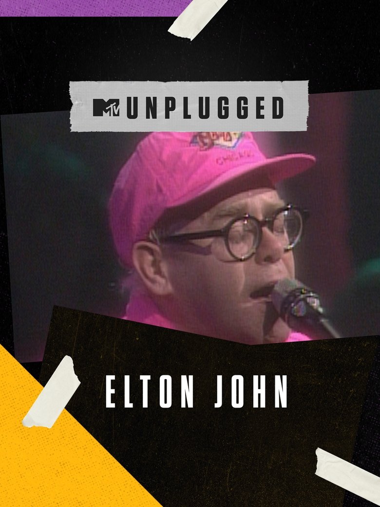 affiche du film Elton John: MTV Unplugged