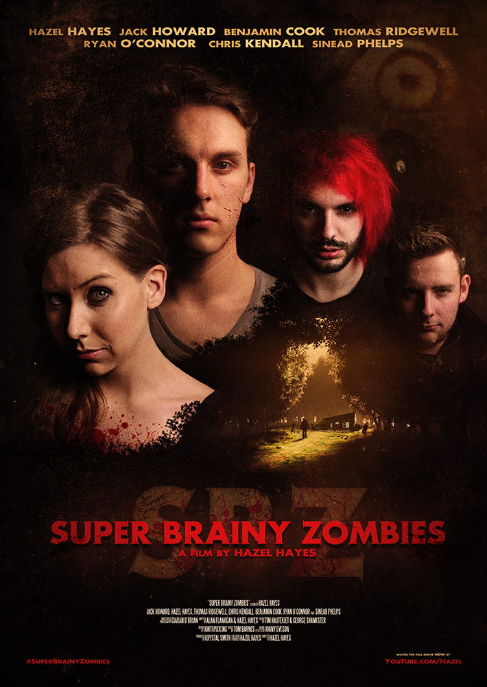 affiche du film Super Brainy Zombies