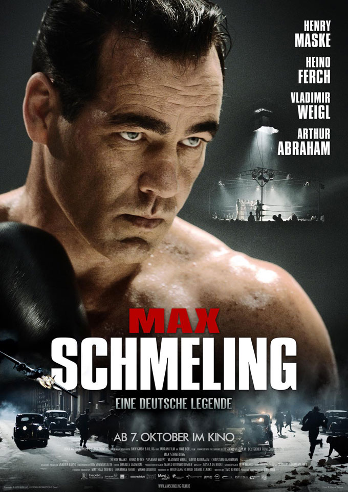 affiche du film Max Schmeling : Le Boxeur du reich