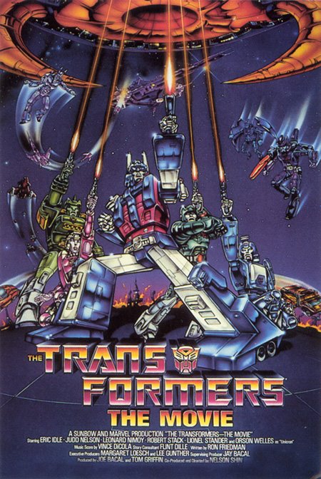affiche du film Les Transformers, le film