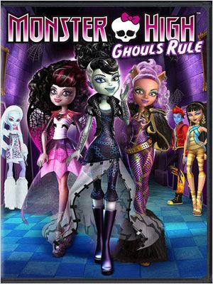 affiche du film Monster High : La fête des Goules