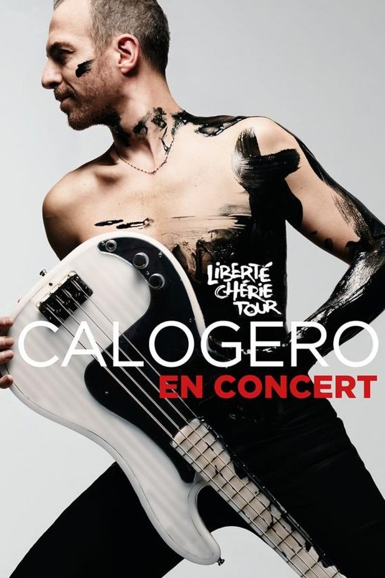 affiche du film Calogero - Liberté Chérie Tour