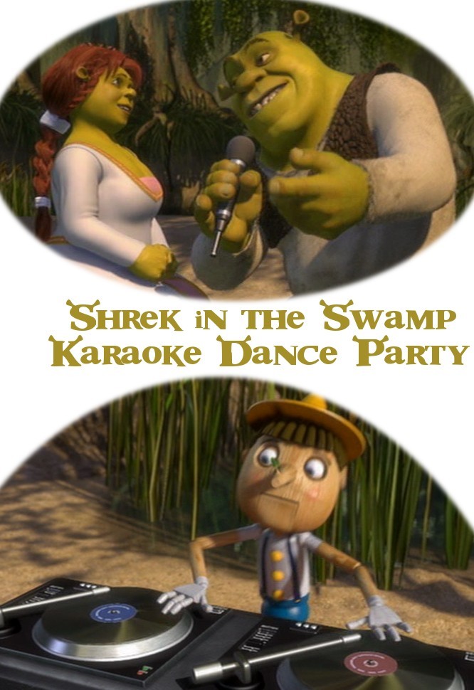 affiche du film Shrek in the Swamp Karaoke Dance Party