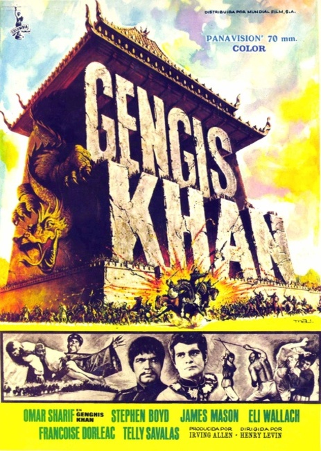 affiche du film Genghis Khan (1965)
