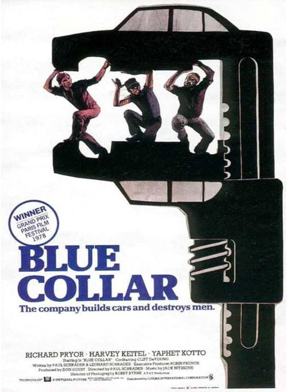 affiche du film Blue Collar