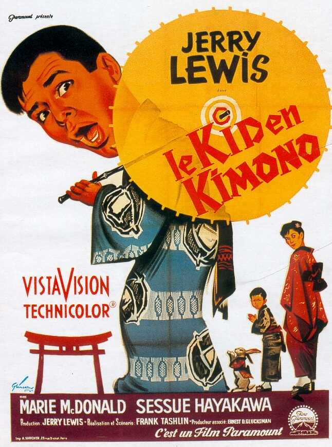 affiche du film Le Kid en Kimono