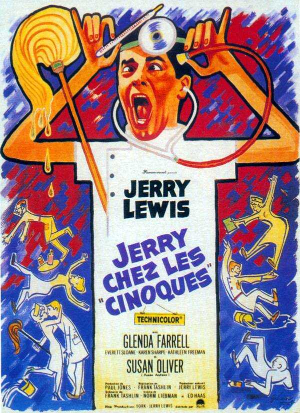affiche du film Jerry chez les Cinoques