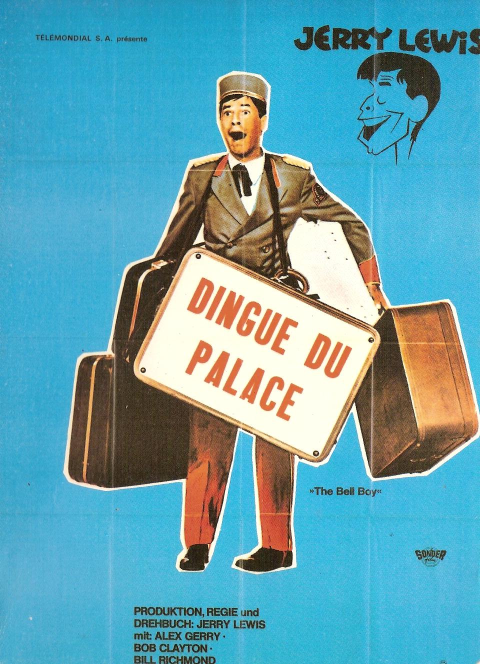 affiche du film Le Dingue du palace