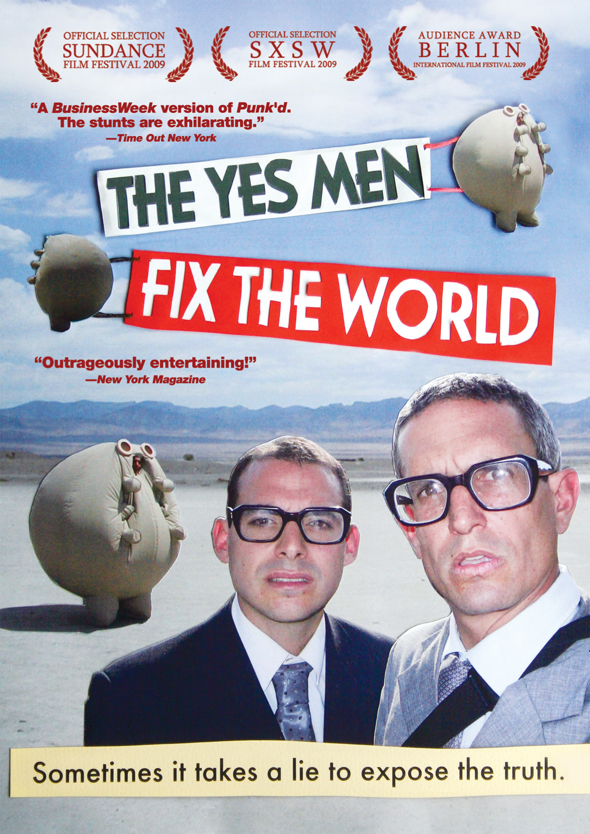 affiche du film Les Yes Men refont le monde