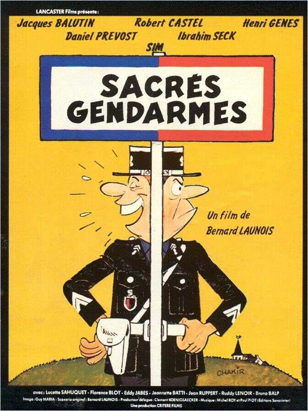 affiche du film Sacrés gendarmes