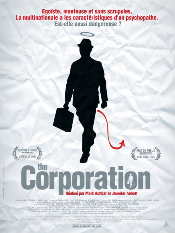 affiche du film The Corporation