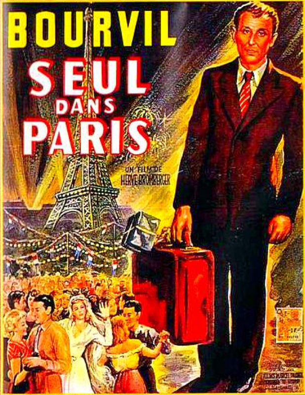 affiche du film Seul dans Paris