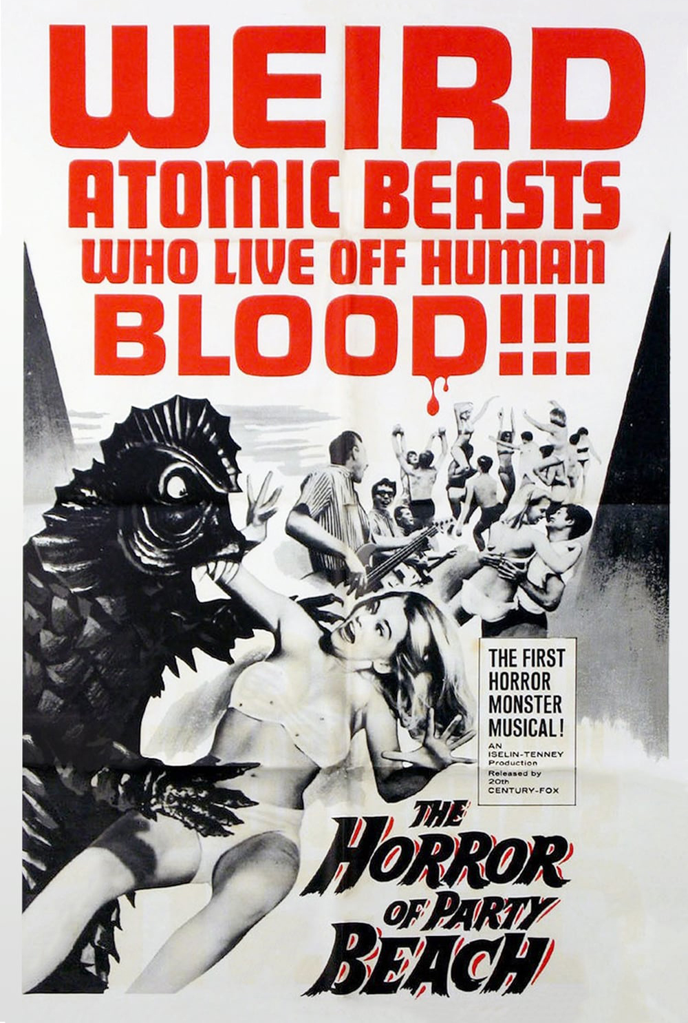 affiche du film The Horror of Party Beach