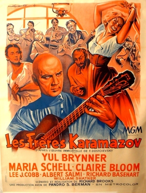 affiche du film Les Frères Karamazov