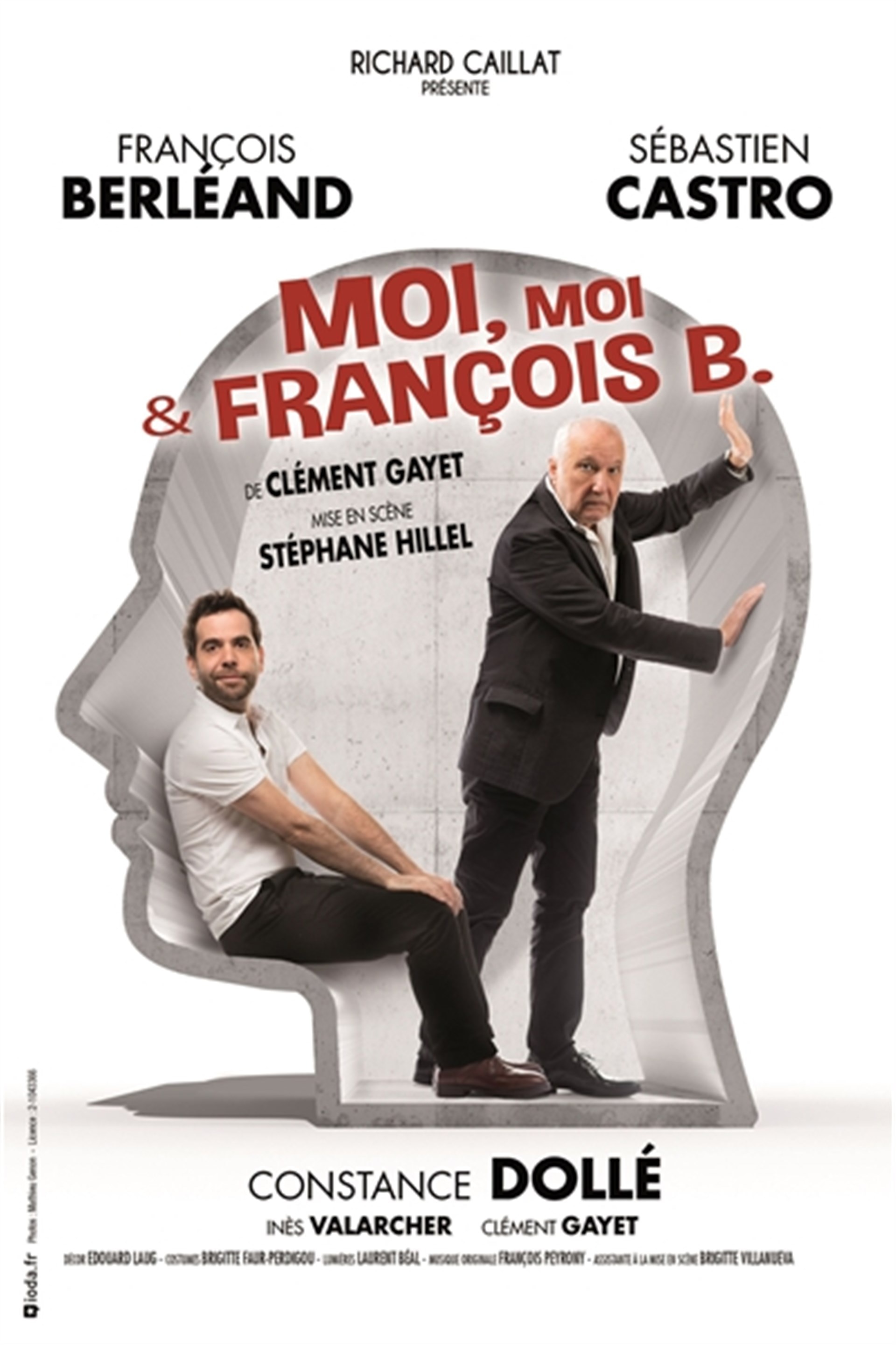 affiche du film Moi, moi et François B.