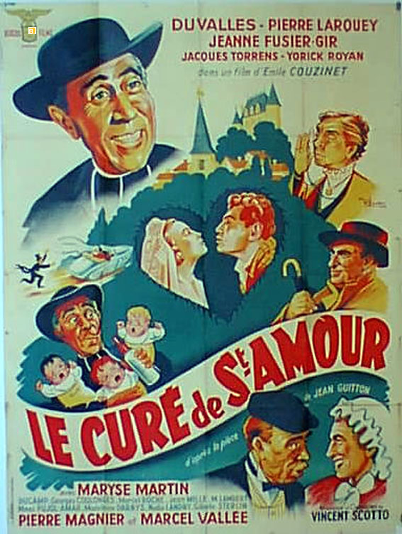 affiche du film Le curé de Saint-Amour