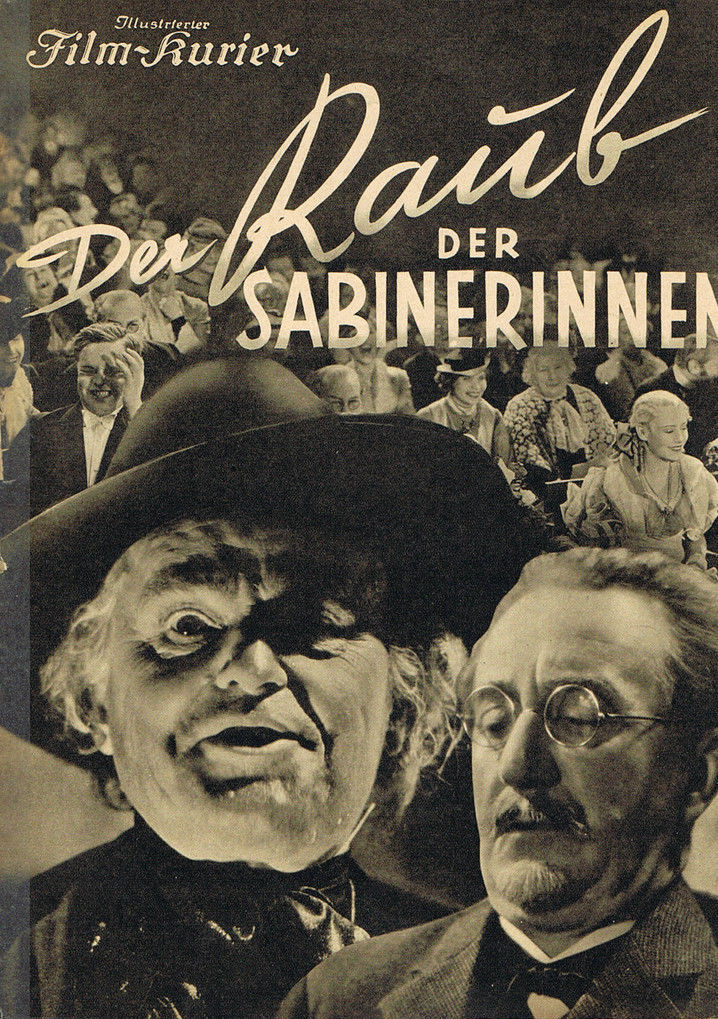 affiche du film Der Raub der Sabinerinnen