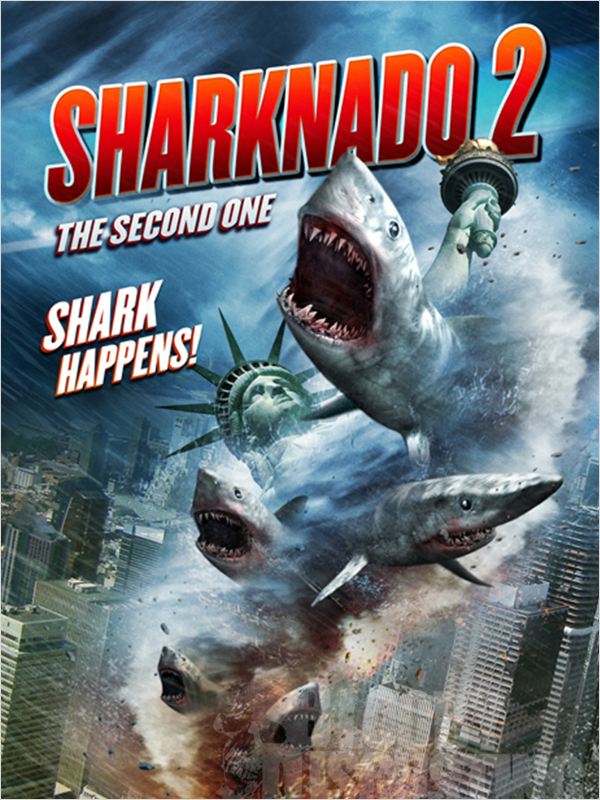 affiche du film Sharknado 2: The Second One (TV)