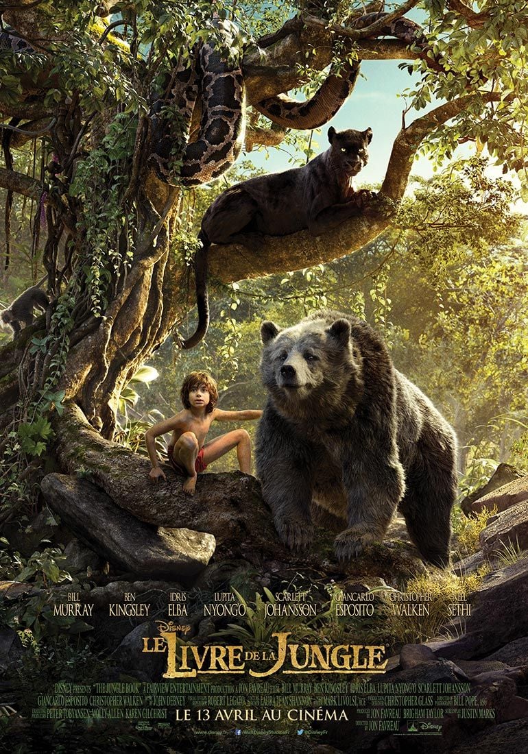affiche du film Le Livre de la Jungle