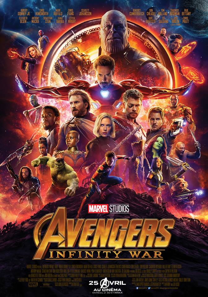 affiche du film Avengers: Infinity War