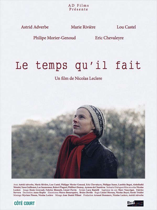 affiche du film Le temps qu'il fait