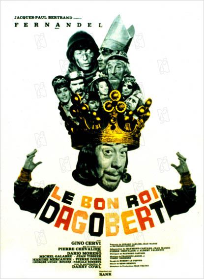 affiche du film Le Bon Roi Dagobert