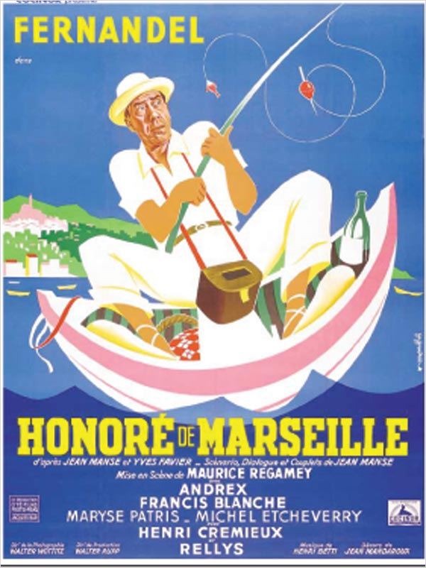 affiche du film Honoré de Marseille