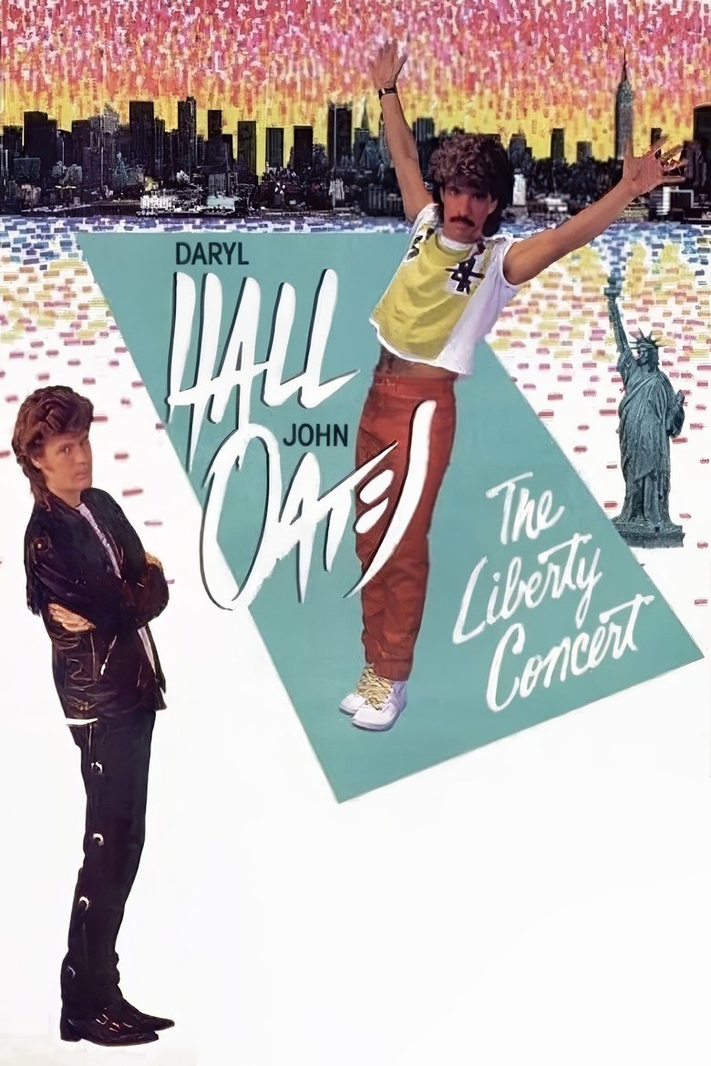 affiche du film Daryl Hall & John Oates: The Liberty Concert