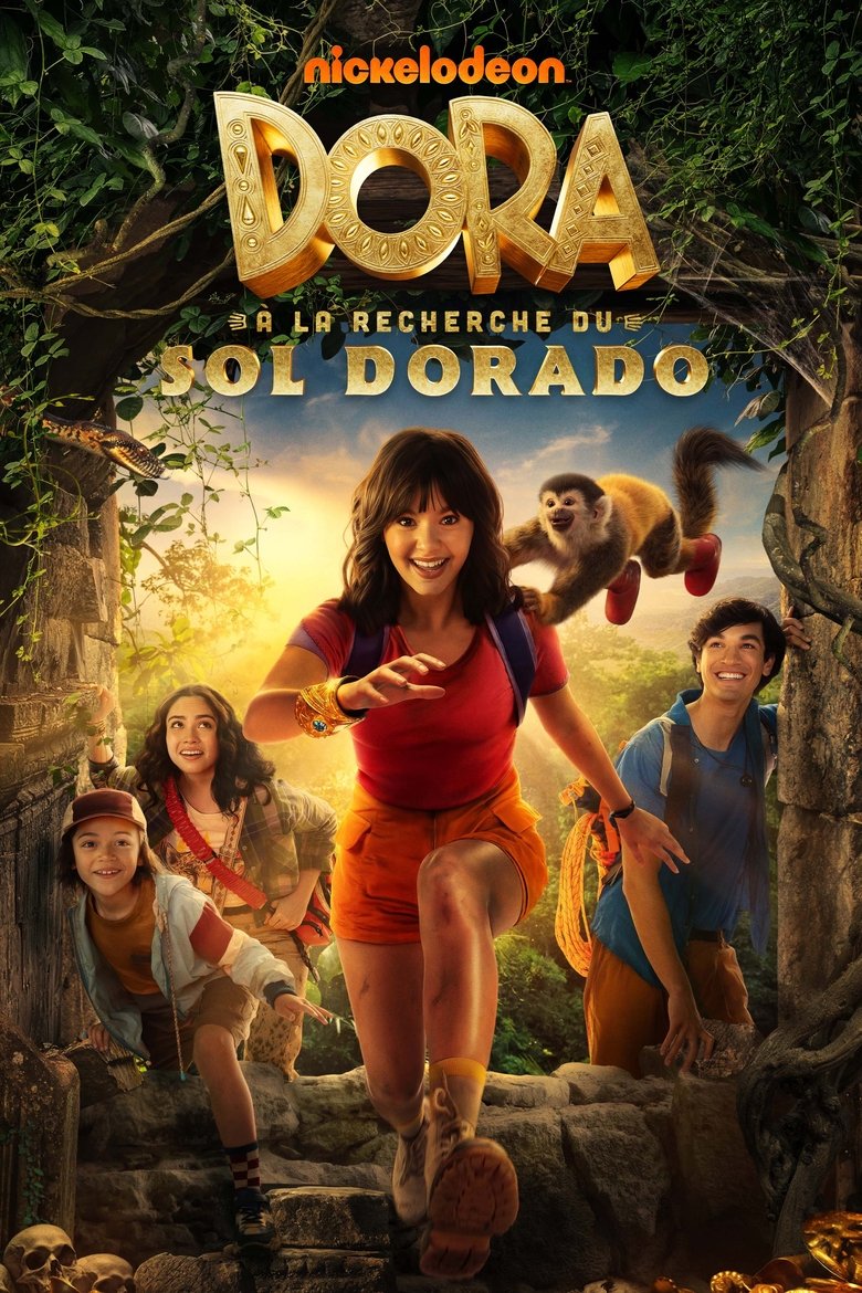 affiche du film Dora : à la recherche du Sol Dorado