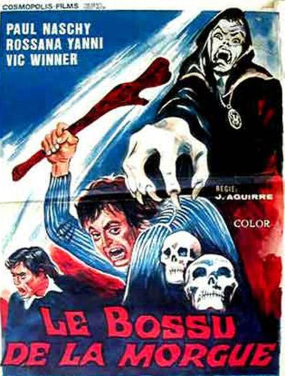 affiche du film Le Bossu de la morgue