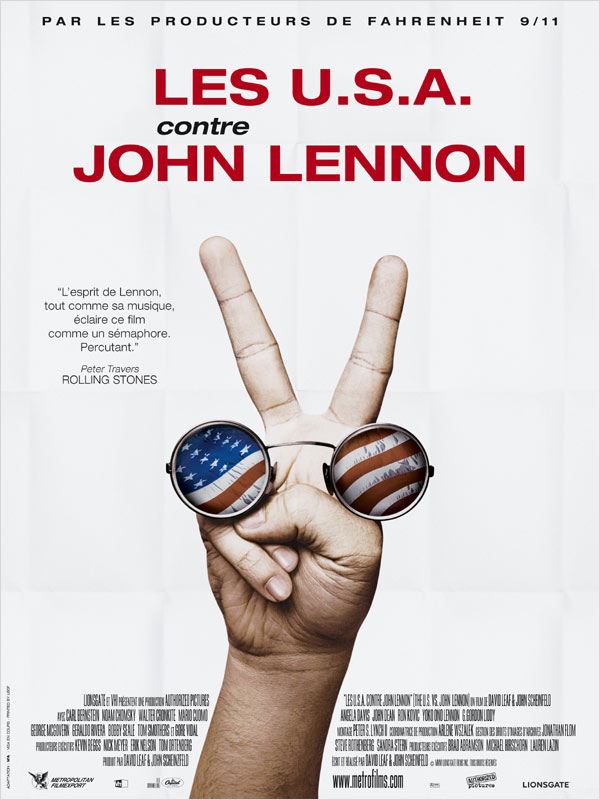 affiche du film Les U.S.A. contre John Lennon