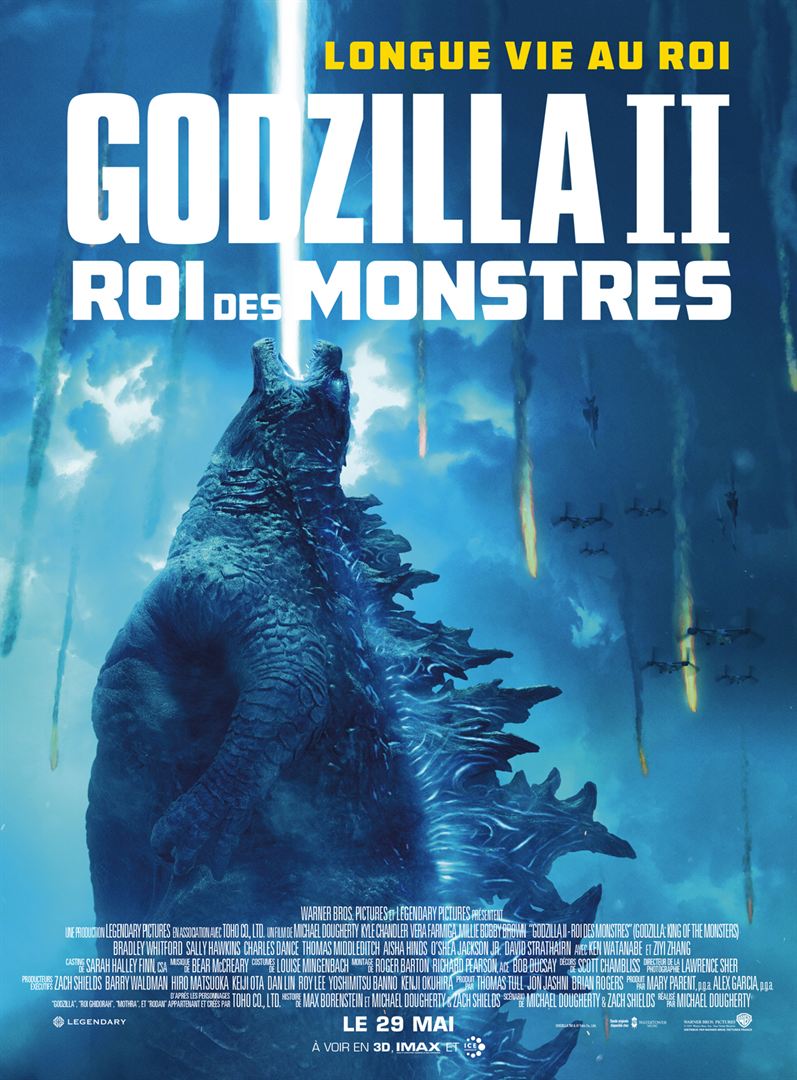 affiche du film Godzilla II : Roi des monstres