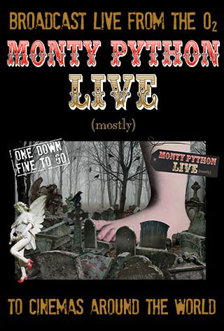 affiche du film Monty Python Live (Mostly)