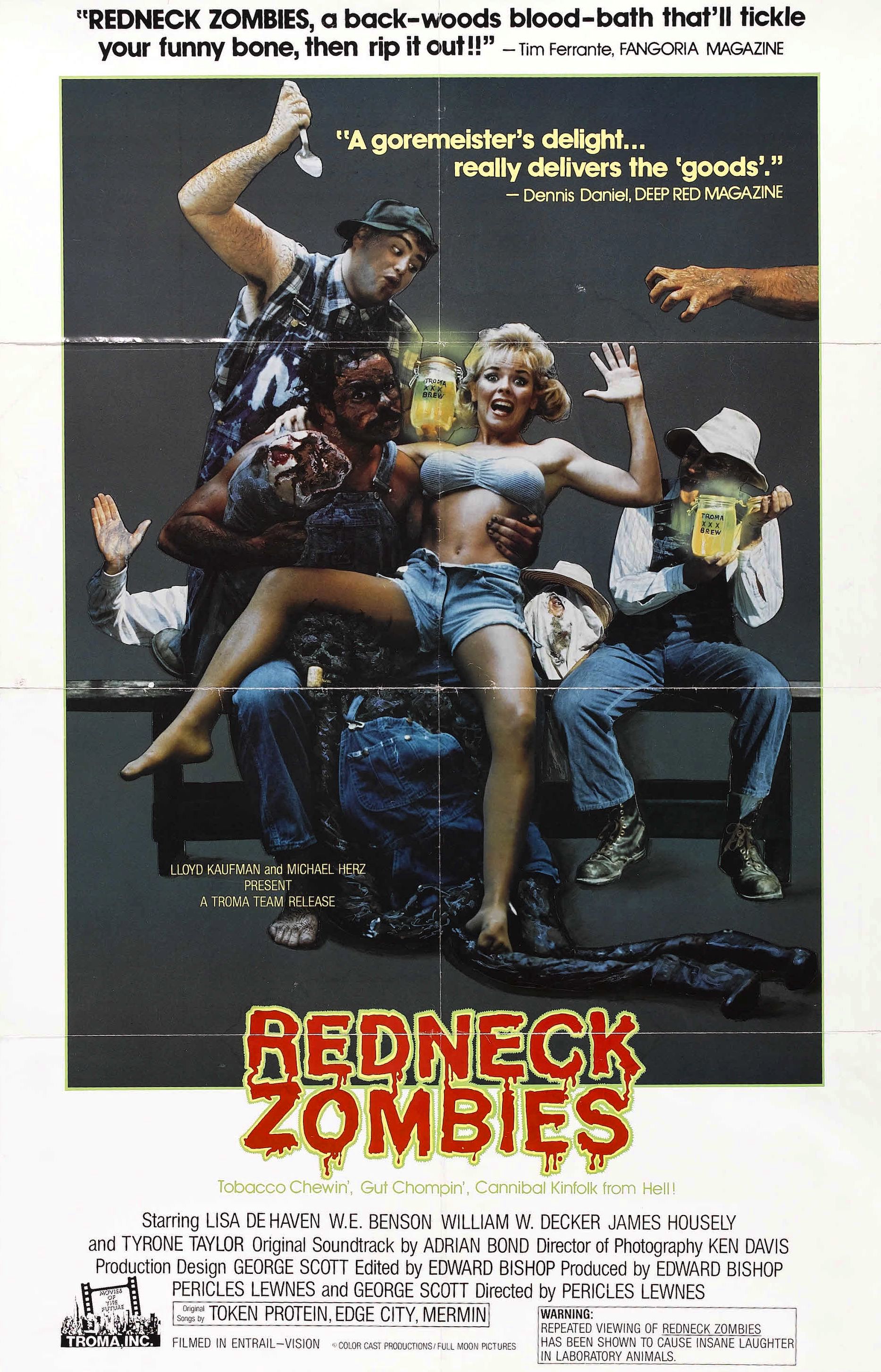 affiche du film Redneck Zombies