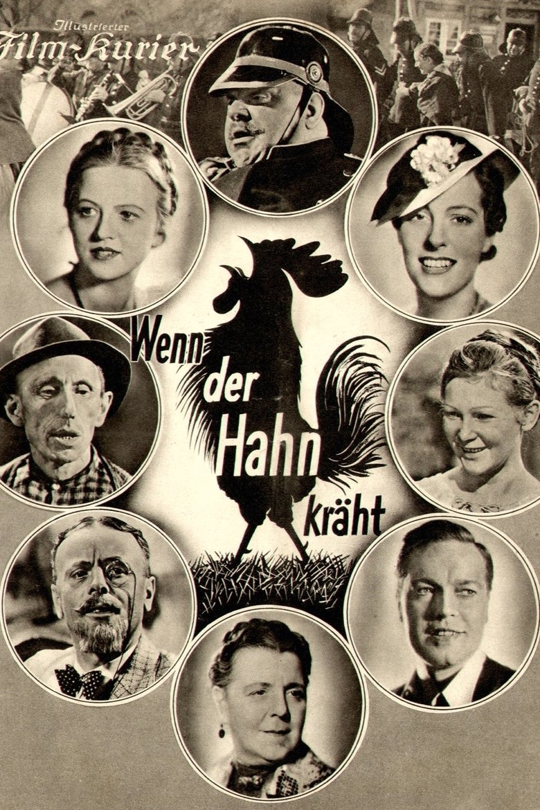 affiche du film Wenn der Hahn kräht