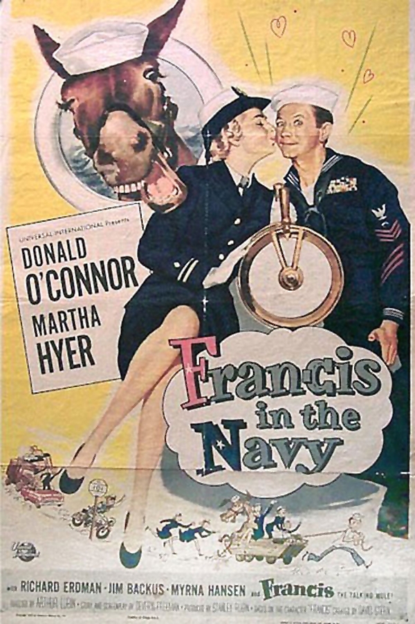affiche du film Francis dans la marine