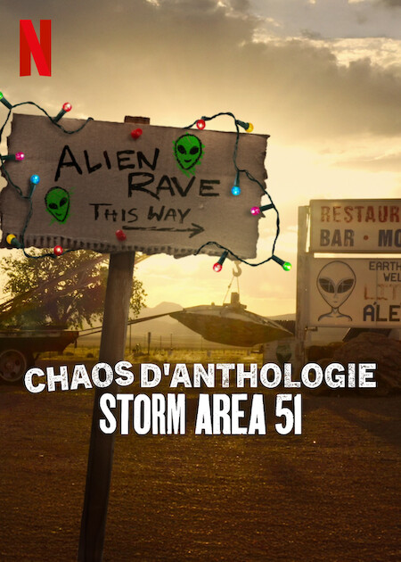 affiche du film Chaos d'anthologie : Storm Area 51