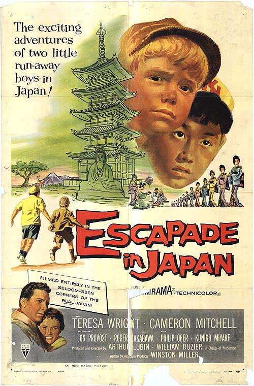 affiche du film Escapade au Japon