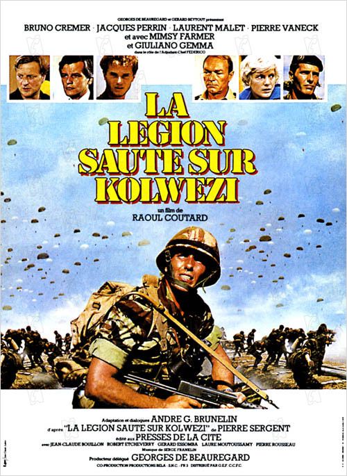 affiche du film La Légion saute sur Kolwezi