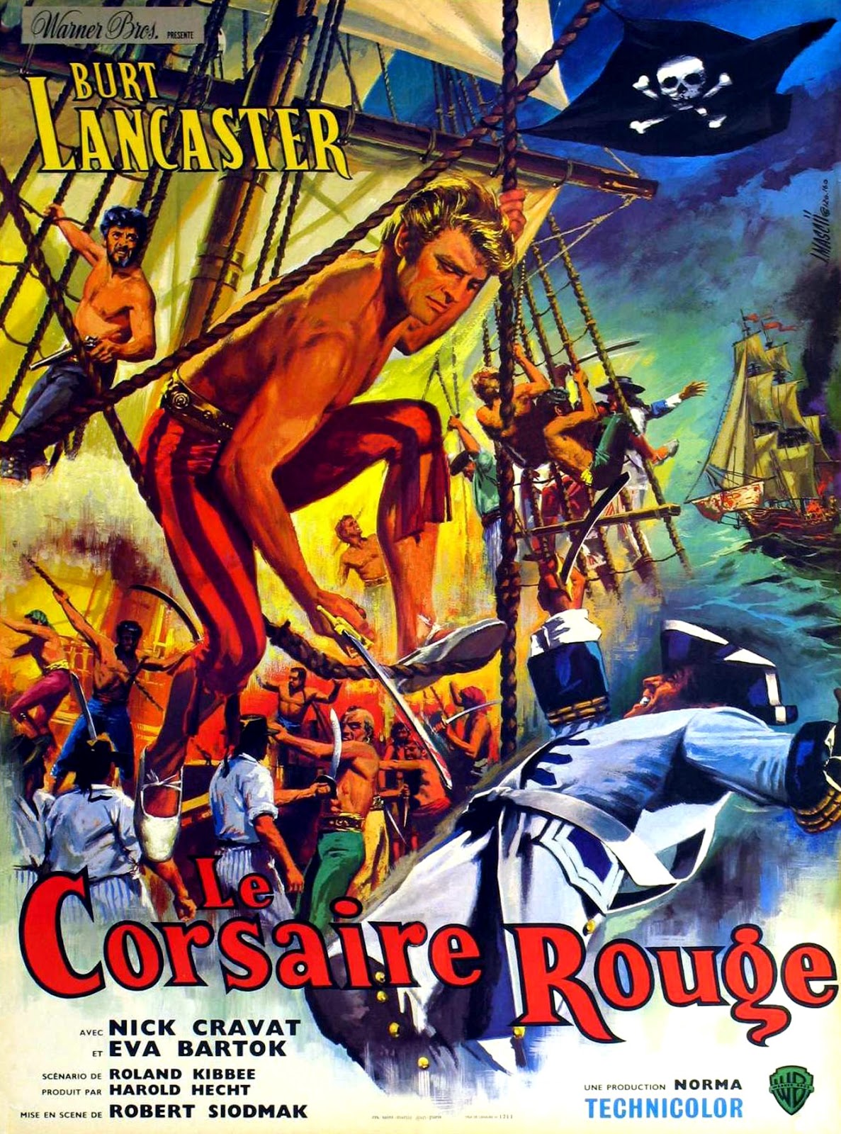 affiche du film Le Corsaire rouge