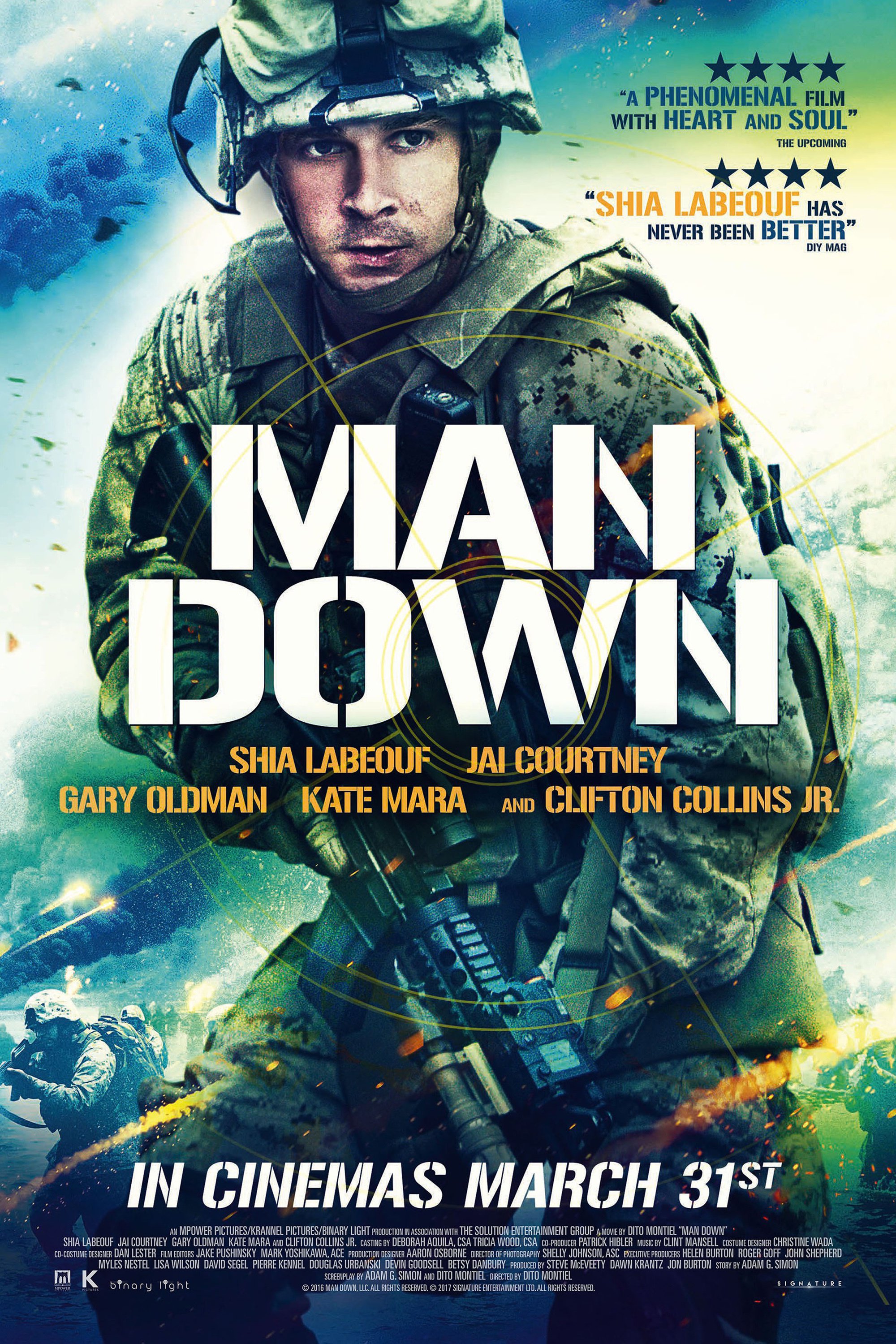 affiche du film Man Down