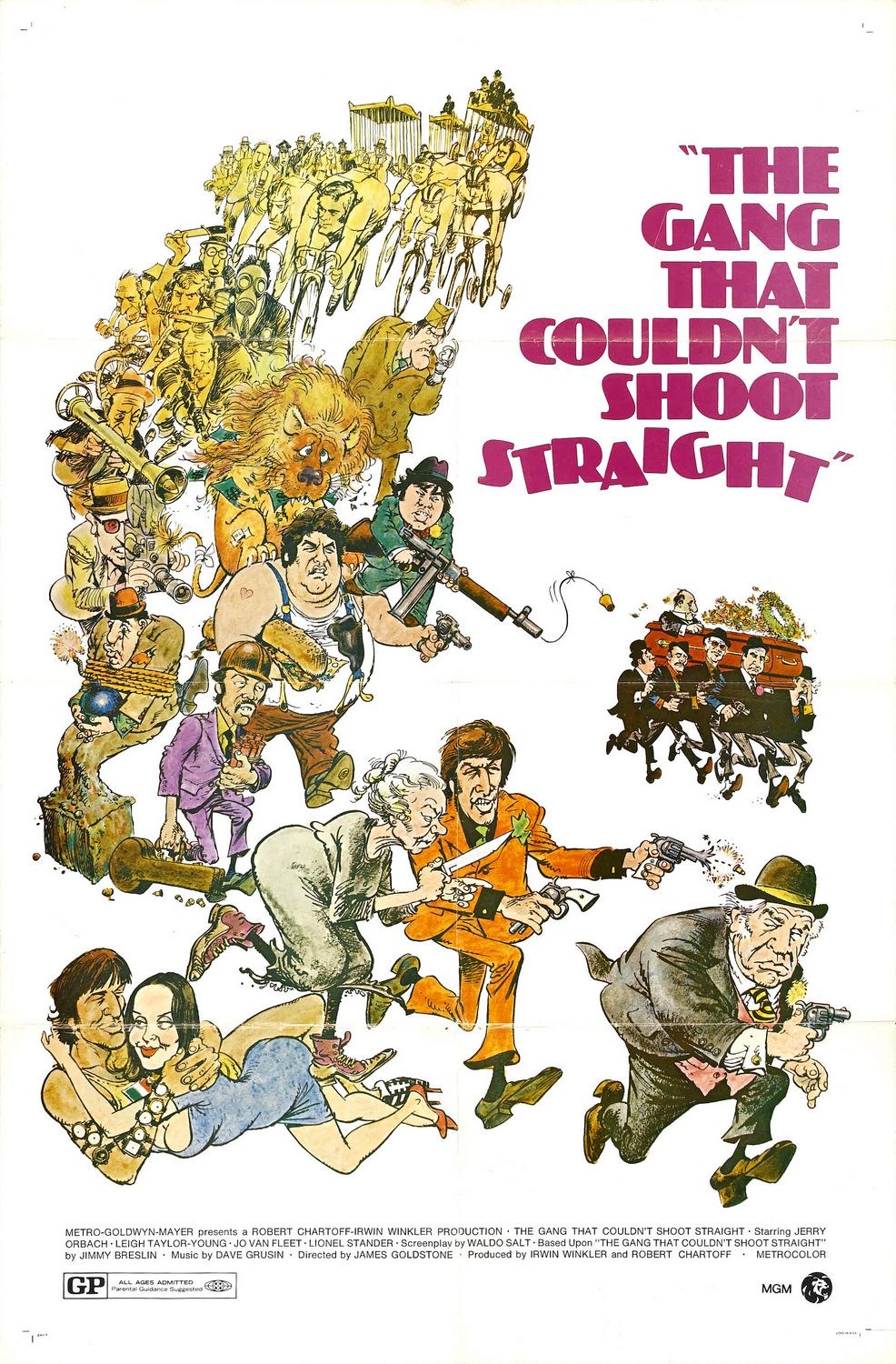 affiche du film The Gang That Couldn't Shoot Straight