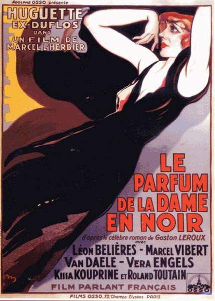 affiche du film Le parfum de la dame en noir