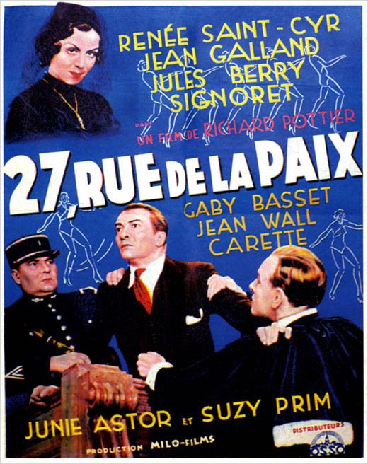 affiche du film 27, rue de la Paix