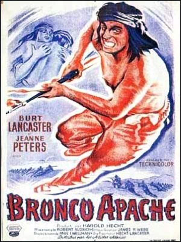 affiche du film Bronco Apache