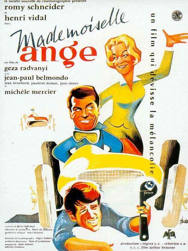 affiche du film Mademoiselle Ange