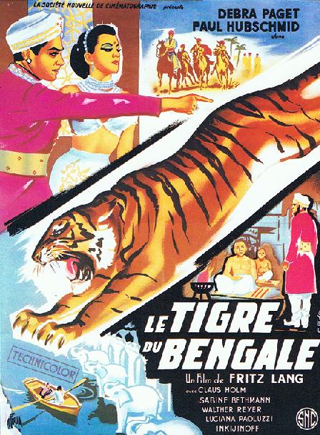 affiche du film Le Tigre du Bengale